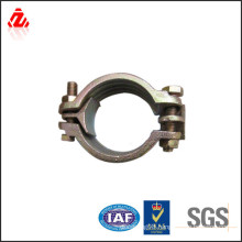 custom high strength double bolt hose clamp